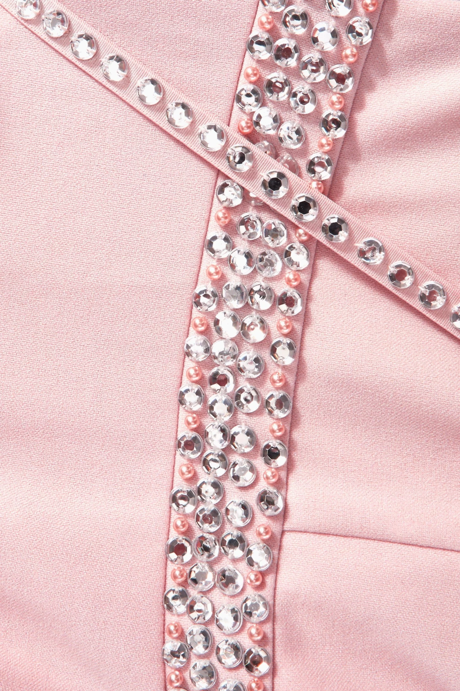 Pink Embellished Cross Back Maxi - Image 6