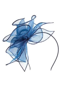 Navy Headband Fascinator