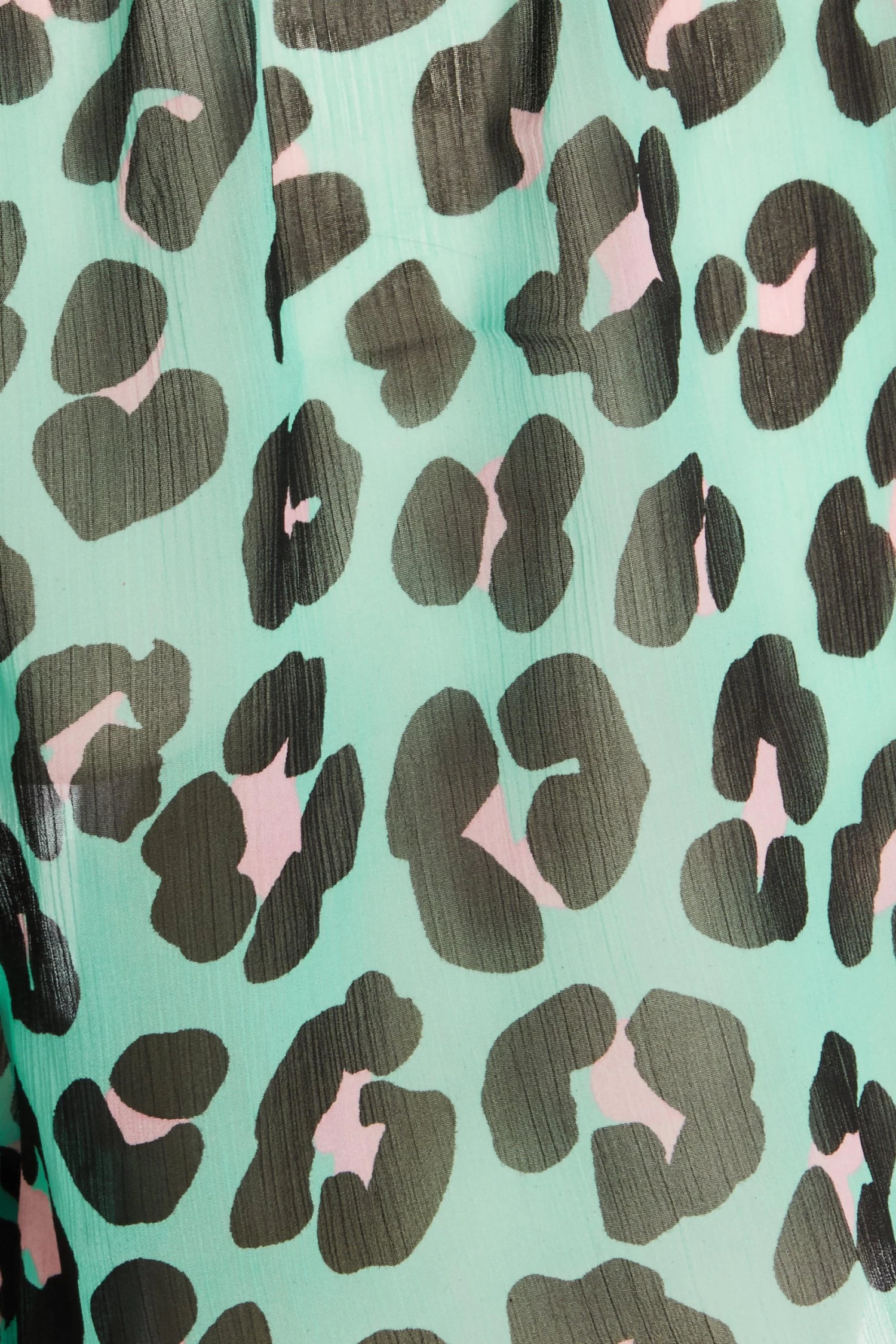 Green Leopard Print Playsuit - Image 6