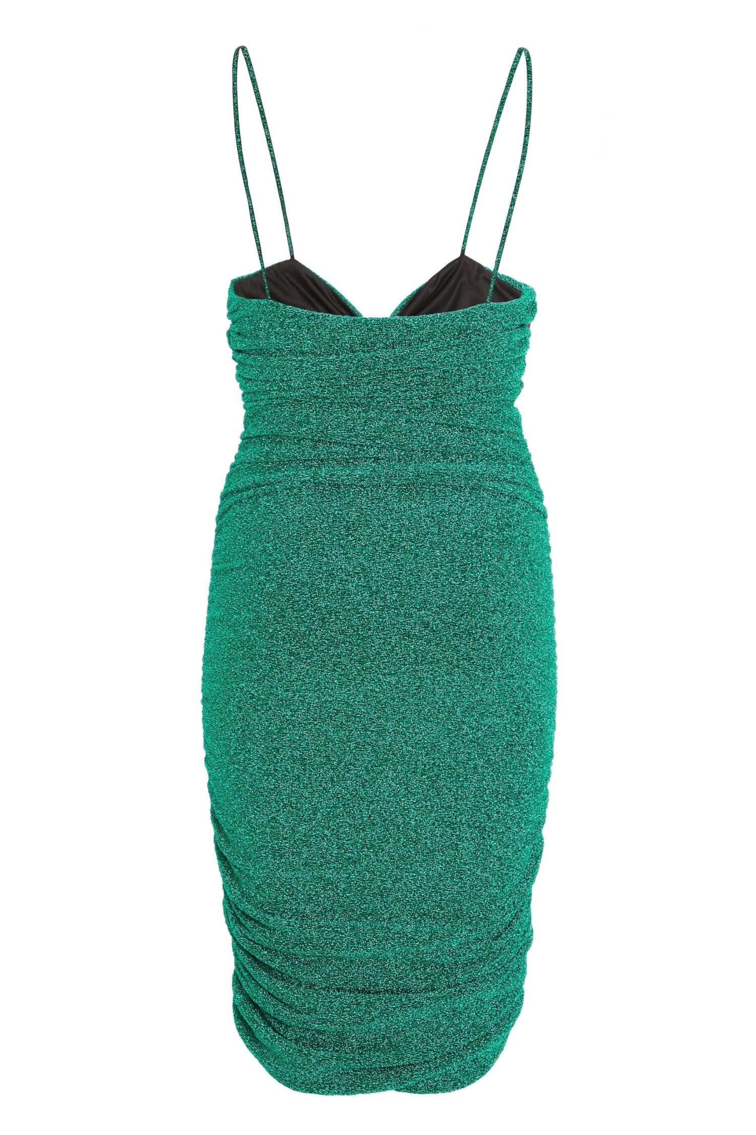 Green Glitter Bodycon Mini Dress - Image 5