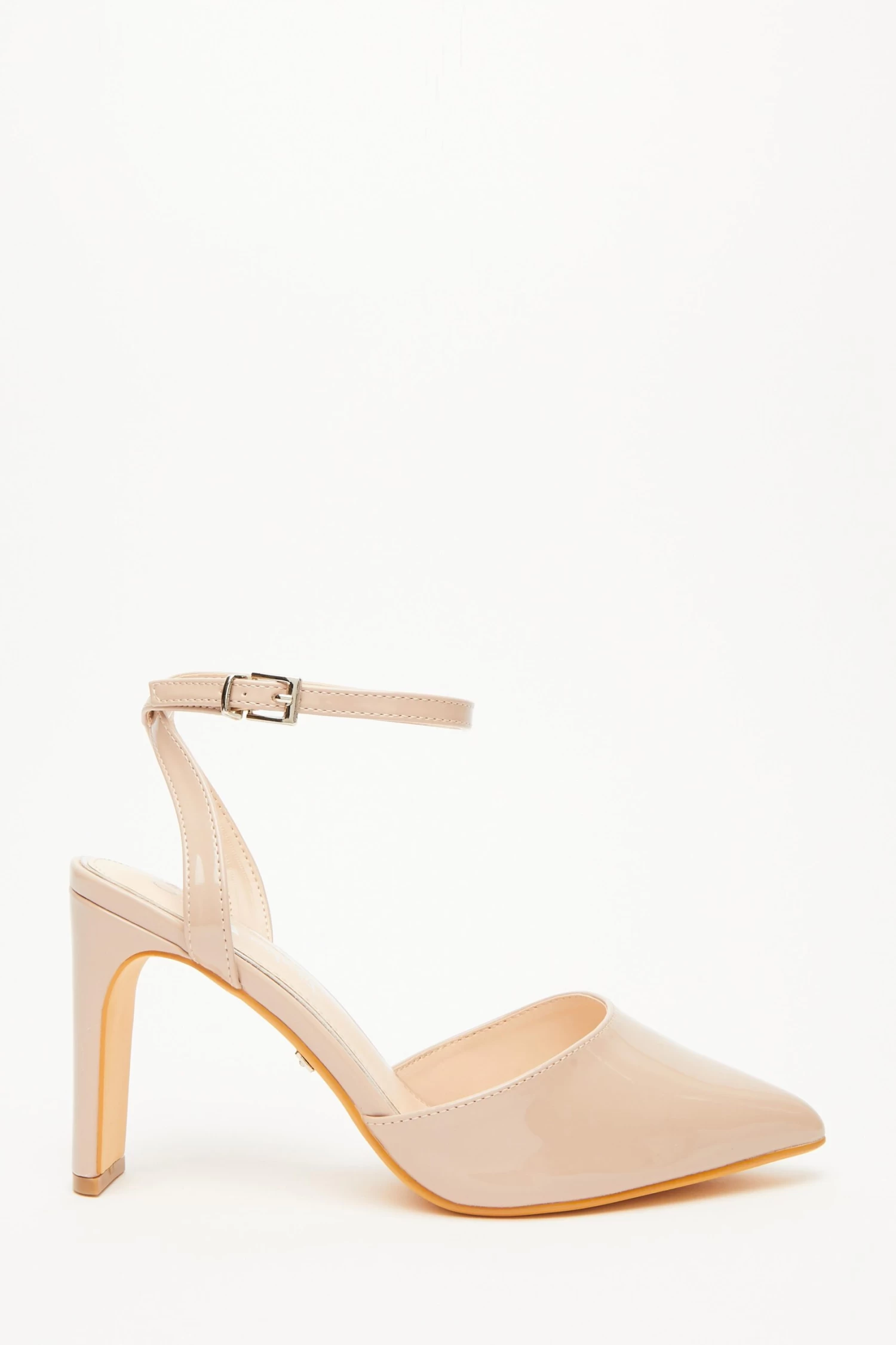 Wide Fit Nude Court Heels - Image 2