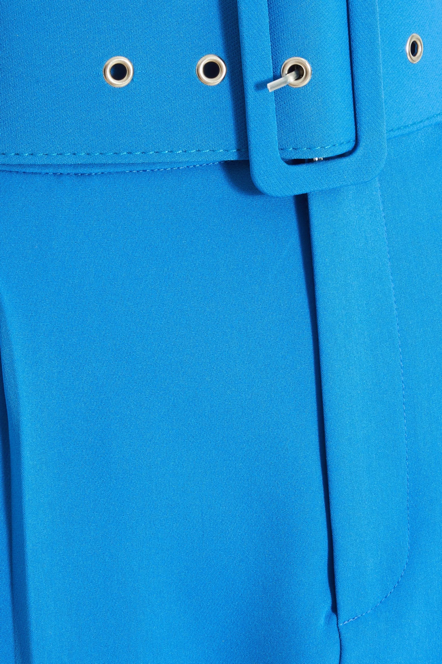 Blue Belted Tapered Trousers - Image 6