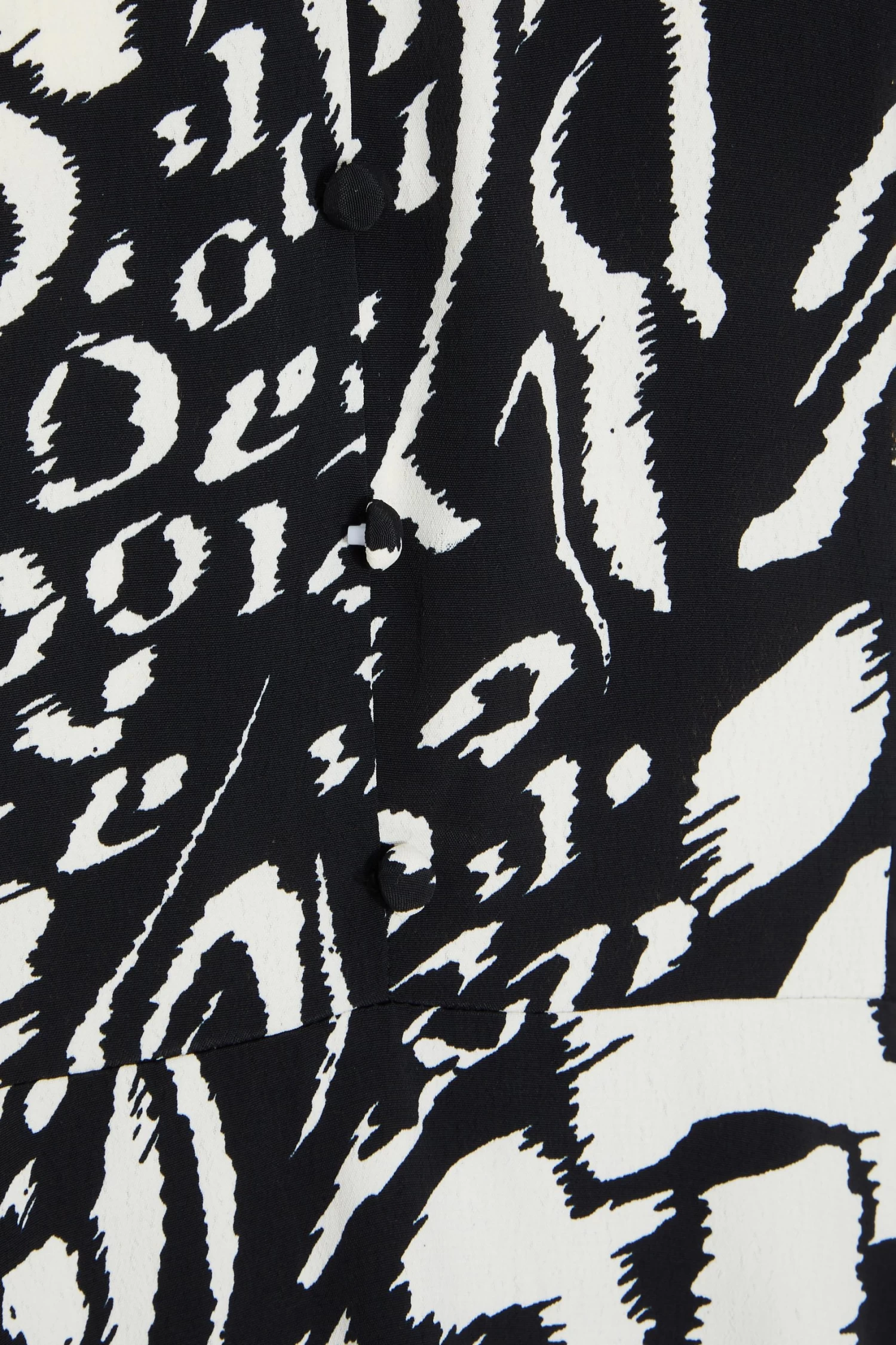 Black Animal Print Mini Dress - Image 6