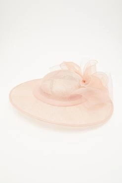 Mauve Large Bow Hat Fascinator