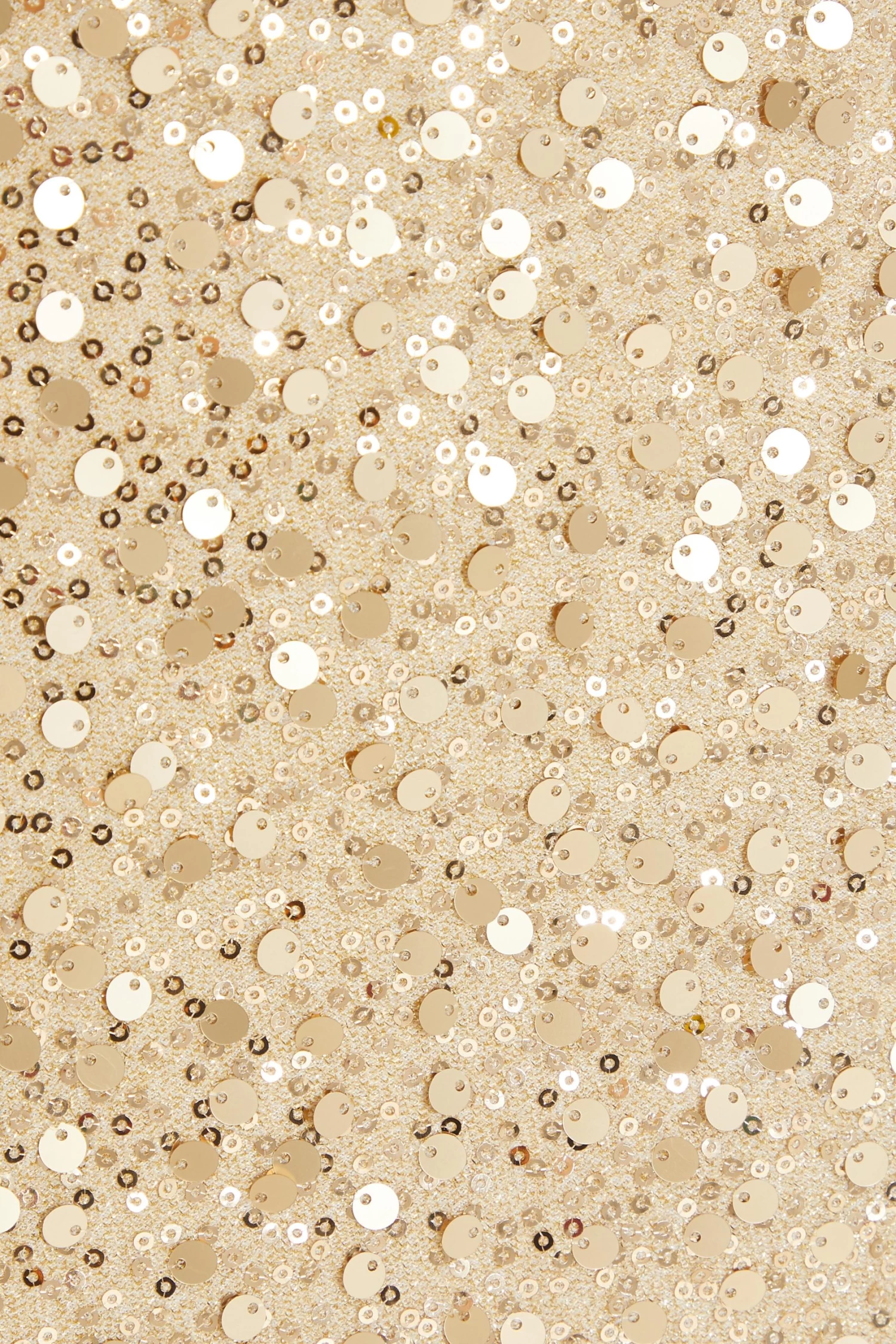 Gold Sequin Mini Skirt - Image 6