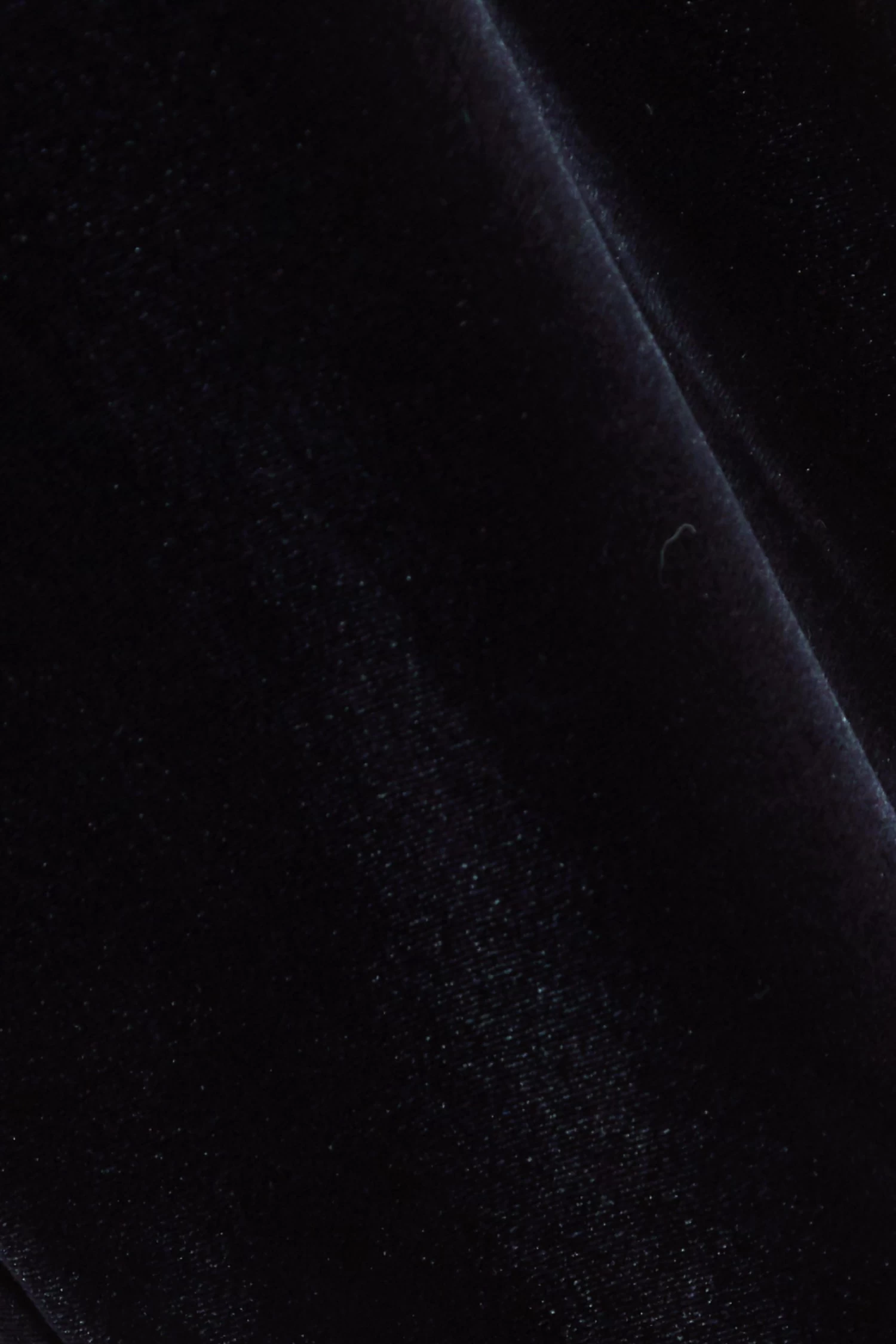 Petite Navy Velvet Bow Palazzo Jumpsuit - Image 6