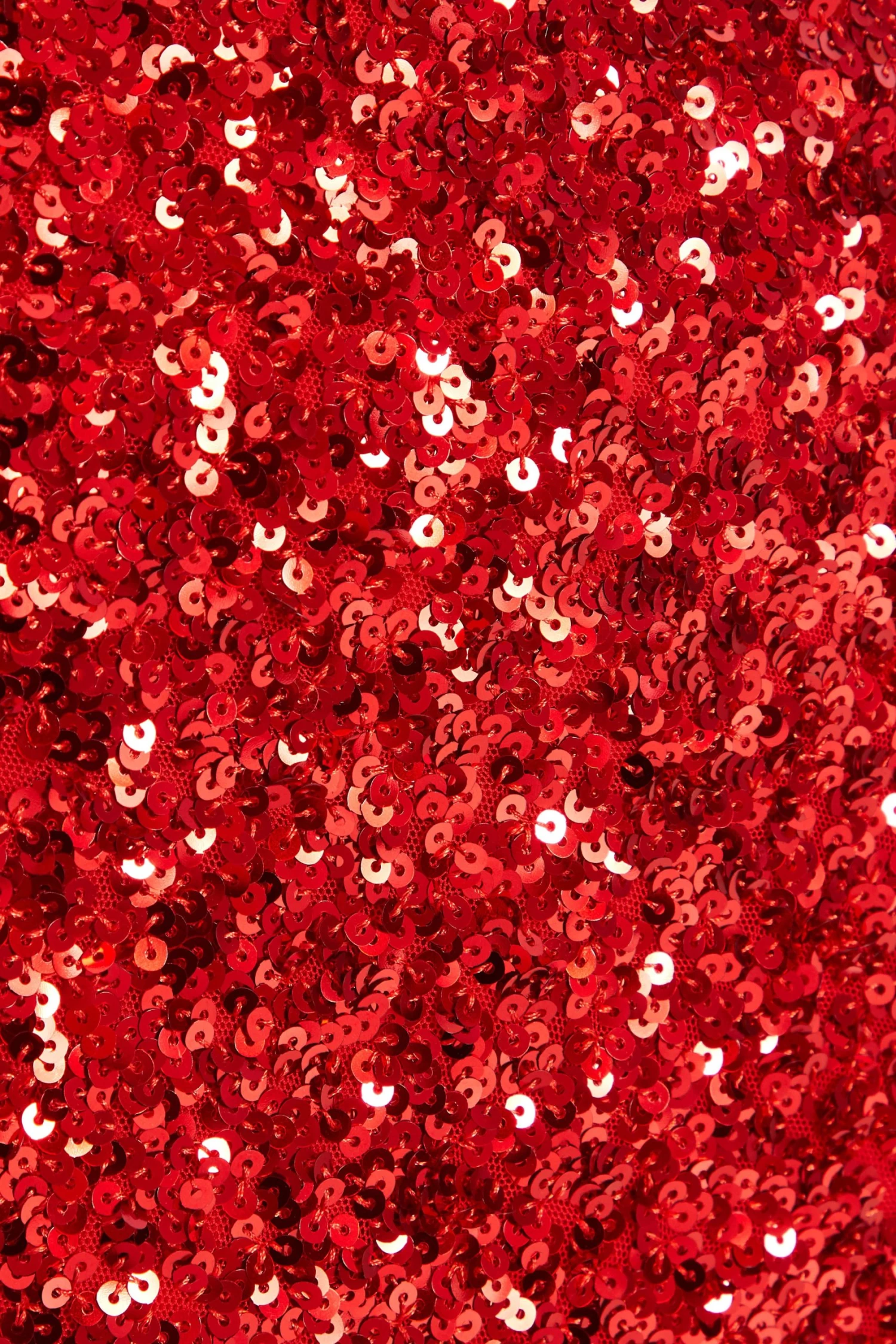 Red Sequin Bow Bodycon Mini Dress - Image 6