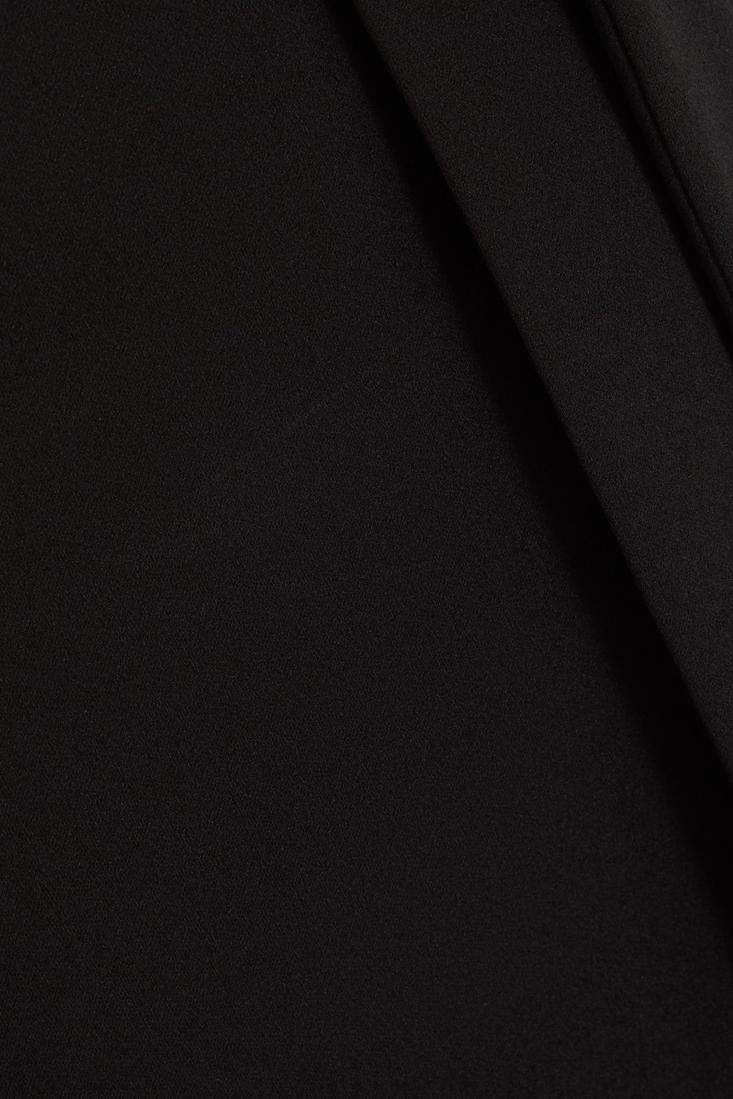 Black Angel Sleeve Wrap Midi Dress - Image 6