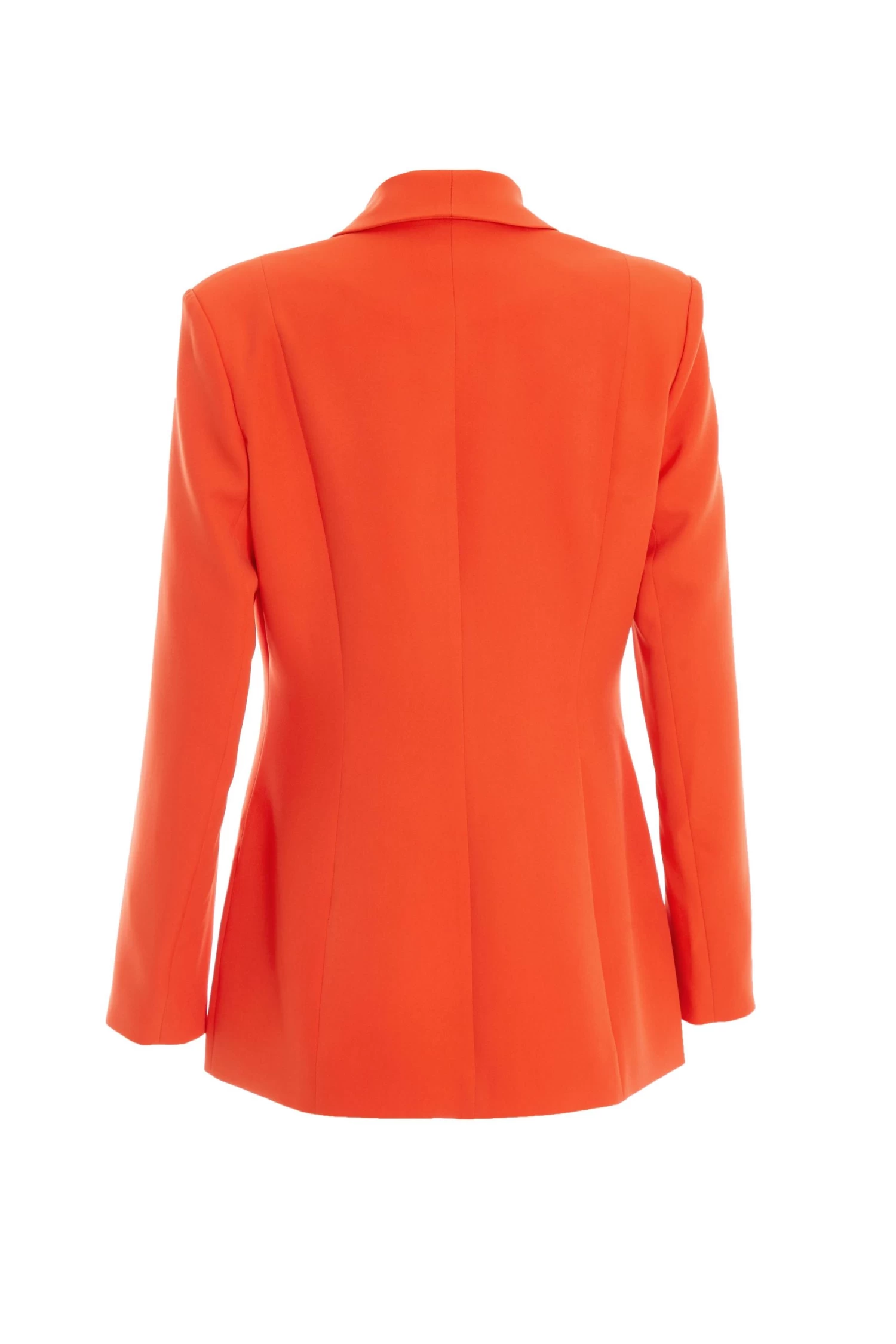 Orange Tailored Blazer - Image 5