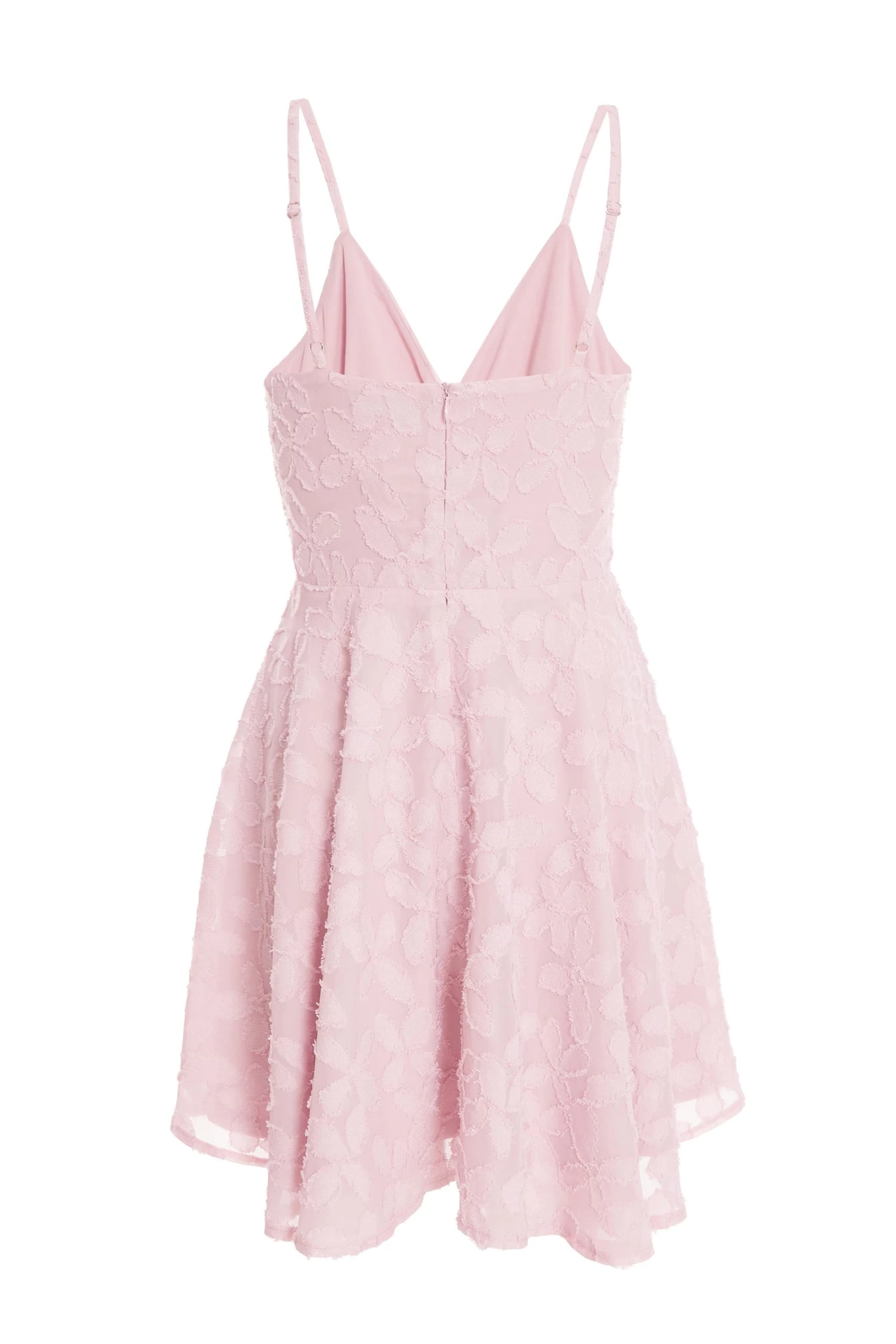 Pink Floral Skater Dress - Image 5
