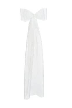 Bridal White Bow Veil