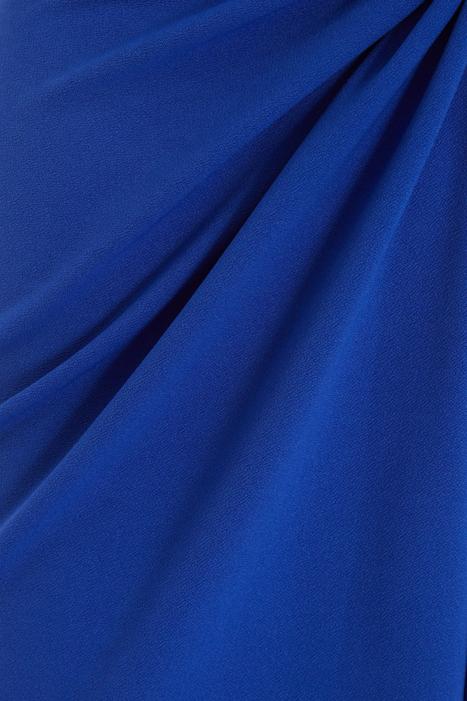 Curve Royal Blue Knot Front Midi Dress - Image 6