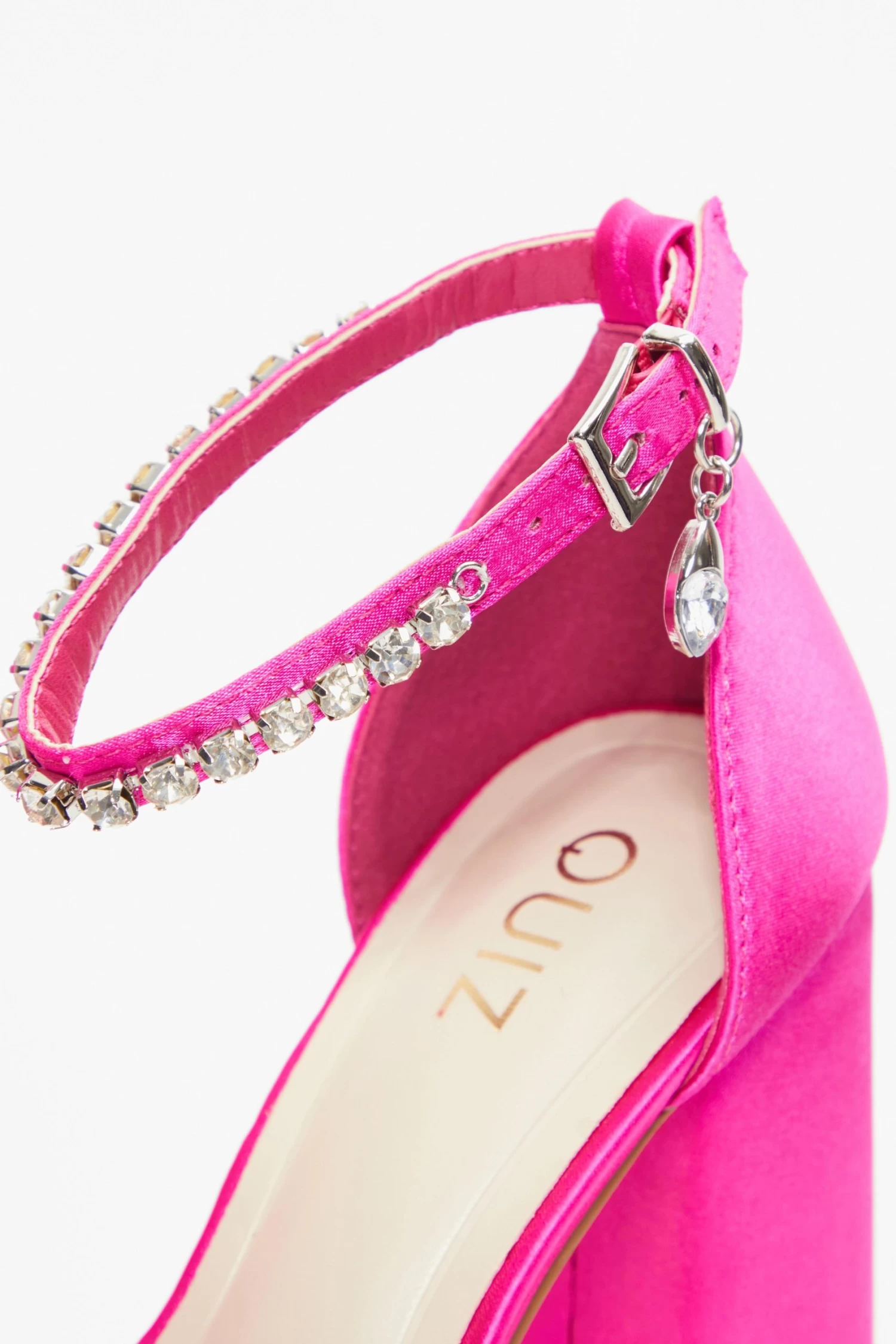 Pink Platform Heeled Sandals - Image 5