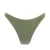 Green Shimmer Bikini Bottom