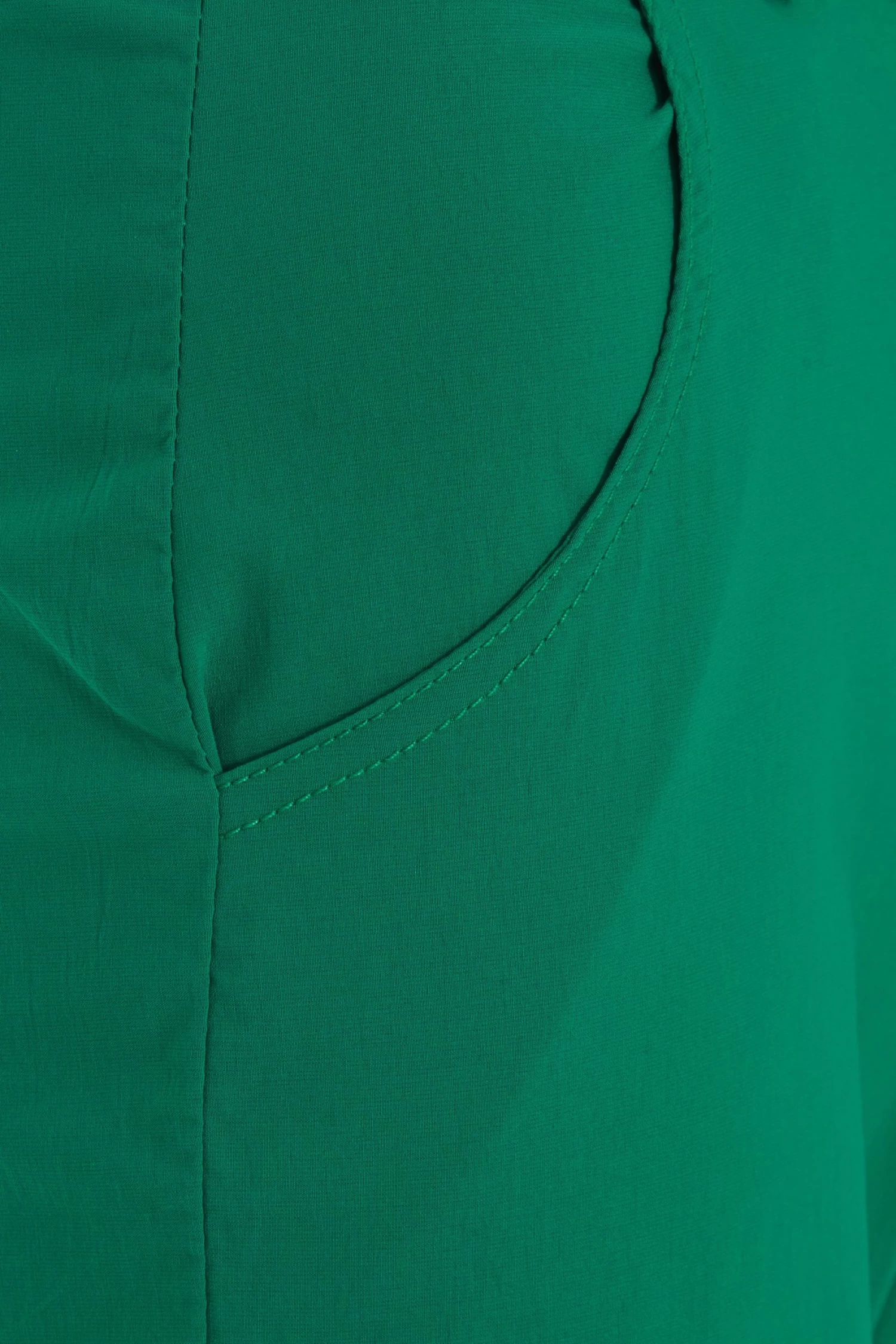 Green Wide Leg Cargo Trousers - Image 6