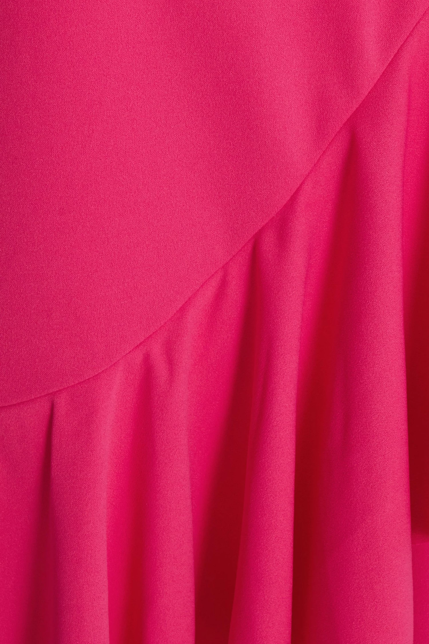 Pink Frill Hem Midi Dress - Image 6