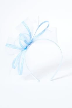 Blue Headband Fascinator