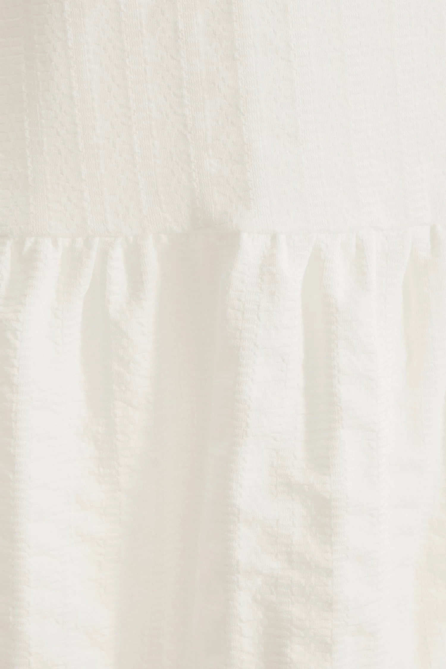 White Strappy Knot Front Midi Dress - Image 6