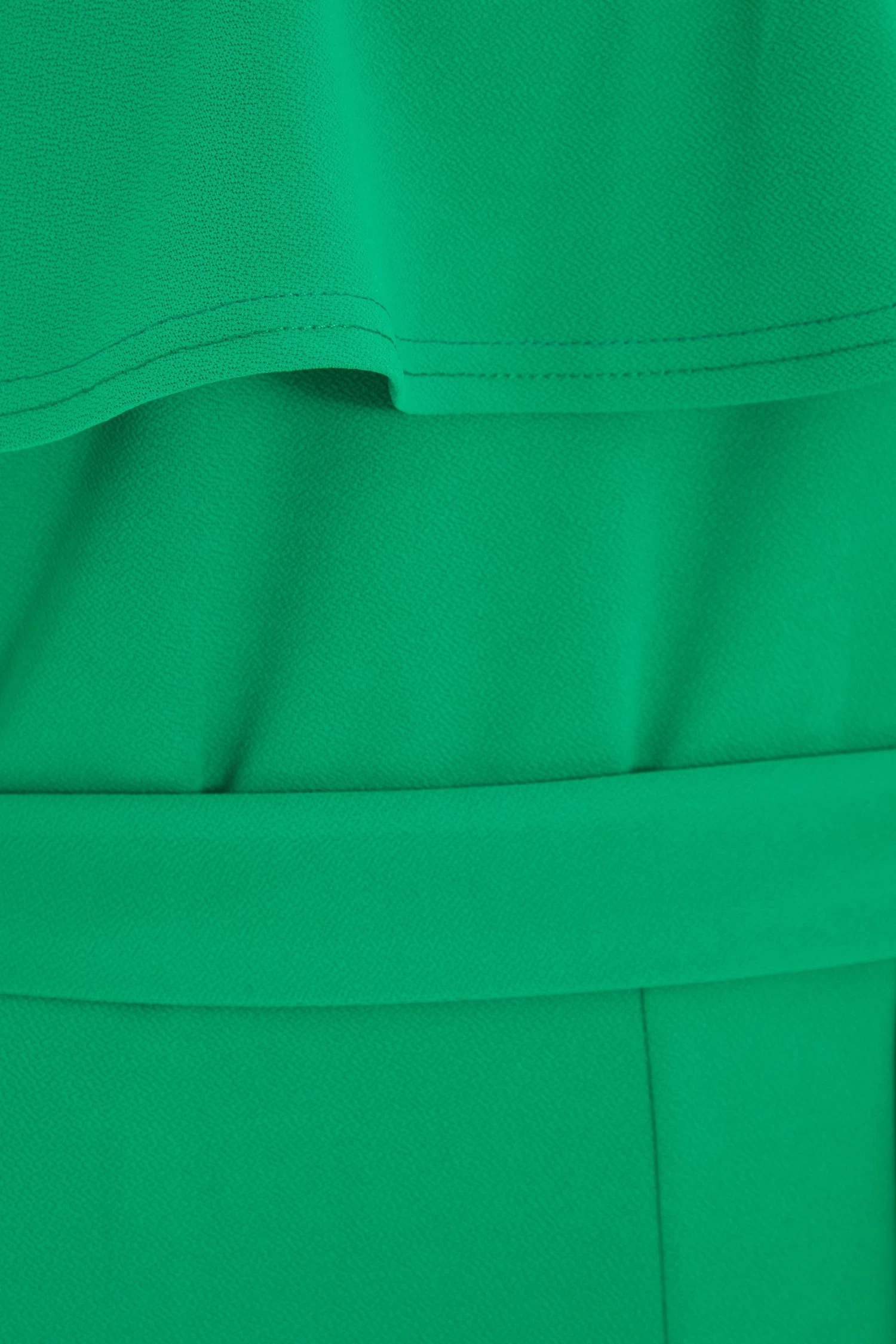 Green Bardot Culotte Jumpsuit - Image 6