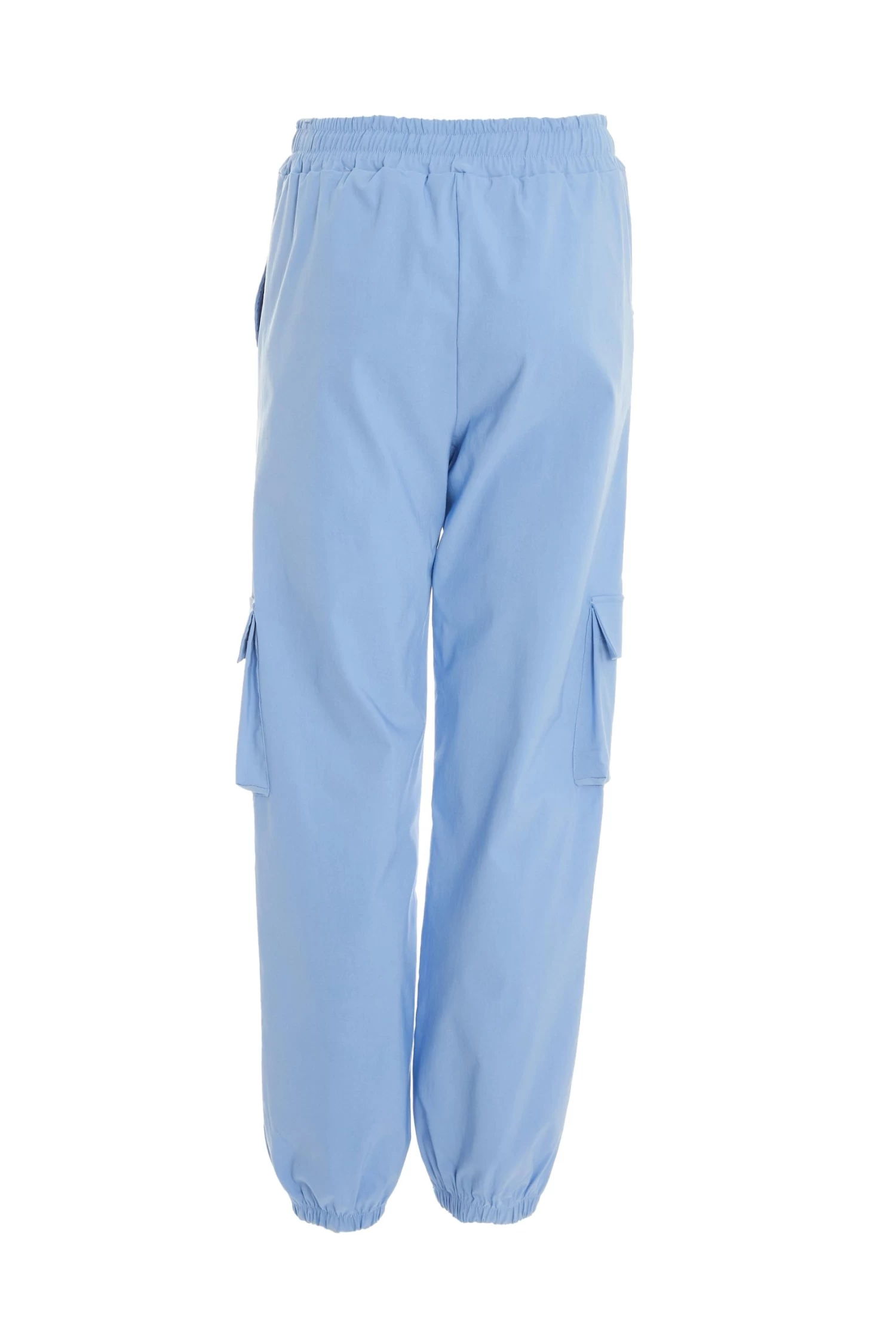 Blue Cargo Trousers - Image 5