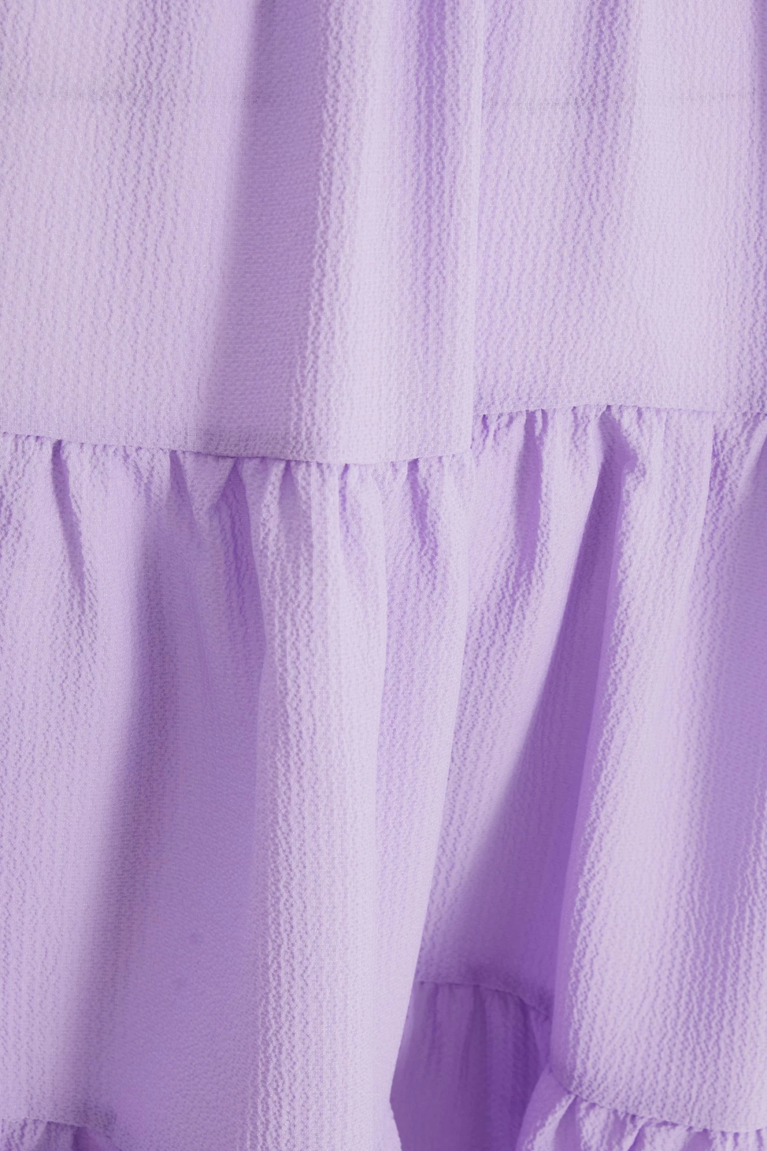 Lilac Puff Sleeve Skater Dress - Image 6