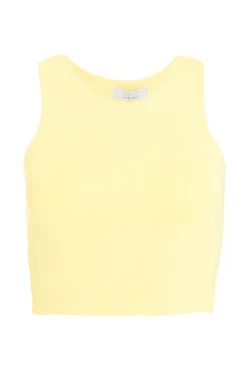 Yellow Crop Top