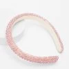 Pink Diamante Wide Headband