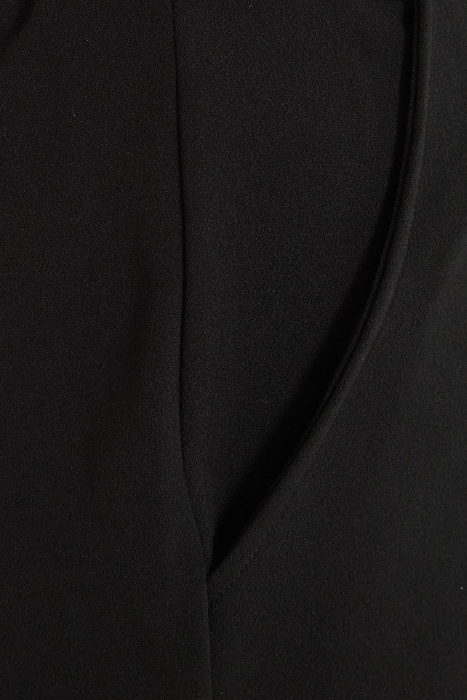 Curve Black Split Hem Trousers - Image 3